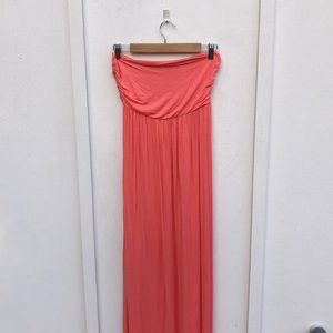 Orange Sofra maxi dress